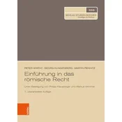 Einführung in das römische Recht