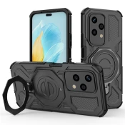 Hibridna maska Carbon Shield Pro za Honor 200 Lite - black