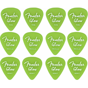 Fender Glow In The Dark 351 Picks 12 Pack