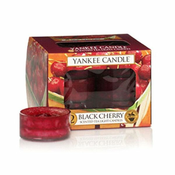 Yankee Candle Aromatične čajne svečke Black Cherry 12x9,8 g