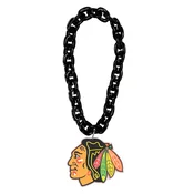 Obesek FanFave NHL Chicago Blackhawks FanChain - Black Chain
