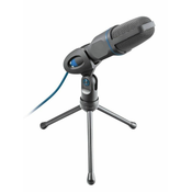 TRUST Mikrofon Mico 3,5mm+USB crno-plavi