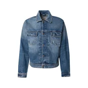 Abercrombie & Fitch Prehodna jakna moder denim