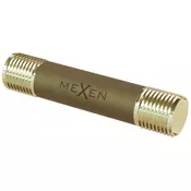 Mexen BRASS medeninasti priključek z navojem 1/2 GZ x 1/2 GZ, 50 mm - W97427-1212-50