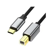 JWD Kabl USB-C na USB-B HD003 1.5m