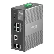 TP-Link IES206GPP mrežno stikalo Upravljano Gigabit Ethernet (10/100/1000) Power over Ethernet (PoE) Črna