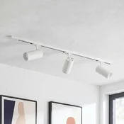 Lindby sistem tirnic Linaro, O 7 cm, 3-krilni, LED, bel, CCT - Študija/pisarna - Sodobni - Kovina