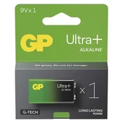 GP B03511 Ultra Plus alkalna baterija 9V, 1 komad u blister pakiranju
