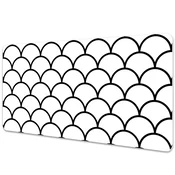 Decormat Namizna podloga Pattern 100x50 cm
