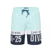 CAMP DAVID Kratke kopalne hlače meta/črna/bela