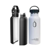 Runbott termo steklenica za vodo 600ml-bela