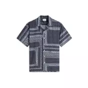 TOMMY HILFIGER Srajca  mornarska / svetlo modra / bela