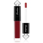 Guerlain La Petite Robe Noire tekuci ruž za usne s mat finišom nijansa L122 #Dark Sided 6 ml
