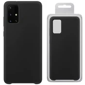 Silikonski ovitek za Samsung Galaxy A72 4G, črn