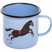 Emajliran vrč TOILETPAPER HORSE Seletti 10 cm modra