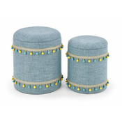 Halmar Stolice GRADO set, bright blue (1p=1szt)