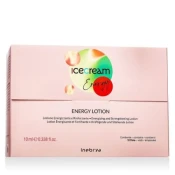 Inebrya Ice Cream Energy Lotion Ampoules serum za lase šibki in oslabljeni lasje 12x10 ml unisex