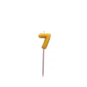 2BEES®? Rojstnodnevna svečka številka 7 - balon