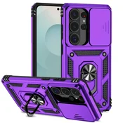Hybrid Armor ovitek za Samsung S26 Ultra, Vijoličen