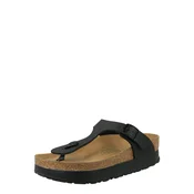 BIRKENSTOCK Japonke Gizeh Flex črna