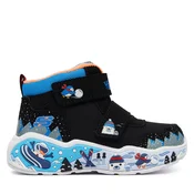 Škornji za sneg Skechers Play Scene - Frosty Pals 407319N/BKMT Črna