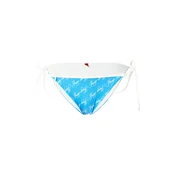 HUGO Bikini hlačke modra / bela
