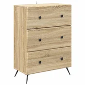 Vidaxl Predalna omara Sonoma hrast 66 x 34,5 x 90 cm Inženirski les