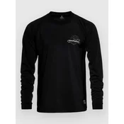 Horsefeathers Shank moška majica z dolgimi rokavi black