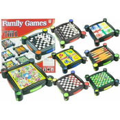 Games Set 7in1 Checkers Chinese Snakes and LaddersGO – Kart na akumulator – (B-Stock) crveni