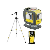 NIVEL SYSTEM Križni linijski laser, zeleni ž. CL4D-G + SJJ-M1EX + CLS-5