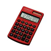 OLYMPIA kalkulator LCD-1110, RDEČ