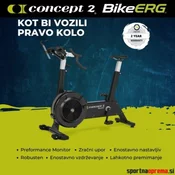 Concept2 BikeERG | Avtentično Kolesarsko Doživetje | Pripravite se na Izzive! | PO NAROČILU!