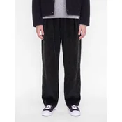 JACK & JONES Hlače z naborki JPSTEVAN črna
