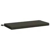 Vidaxl Blazina za klop SOEST 100% poliester Antracit 60 x 40 x 5 cm