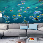 Foto tapeta - Underwater landscape - Caribbean 200x154
