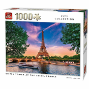 Puzzle Eiffel Tower at The Seine