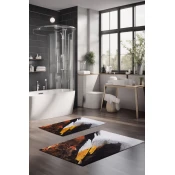 Lessentiel Maison Set prostirki za kupatilo CT-5016, 2 Komada, Šarena