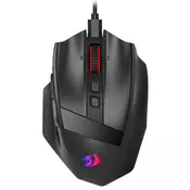Gaming miš Redragon - Rind Pro M813, opticki, bežicni, RGB, crni