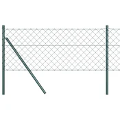 Vidaxl Sistem za pritrditev varjene žične ograje 10 x 0,4 m (Š x V)