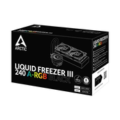 Vodeno hladenje za procesor Arctic Liquid Freezer III 240 A-RGB(black)