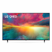 LG QNED 75QNED756RA.AEU, 190,5 cm (75), 3840 x 2160 pikseli, QNED, Pametni televizor, Wi-Fi, Plavo