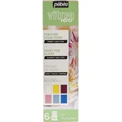 Pebeo Vitrea 160 set barv za steklo 6 x 20 ml