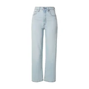 LEVIS  Kavbojke RIBCAGE STRAIGHT svetlo modra