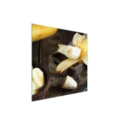 shumee STEKLENA ZAŠČITNA PLOŠČA ZA ŠTEDILNIK 50x52 BANANA