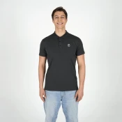 La Terra Muška polo majica Lusso, Crna