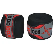 Povoji za roke PROFESIONALNI za Boxe - Kickboxing - Thai, raztegljivi bombaž, ČRNI 3 m, 2 kosa