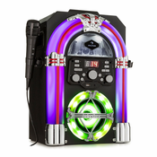 Auna Arizona Sing Jukebox BT DAB+/UKW USB MP3 CD prehrávac Kábelový mikrofón