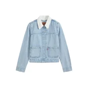 LEVIS ® Prehodna jakna moder denim / bela