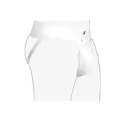 Rucanor SUPPORTER AND CUP, suspenzor sa pantalonama, bela