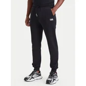 KARL LAGERFELD Spodnji del trenirke 705782 564917 Mornarsko modra Regular Fit